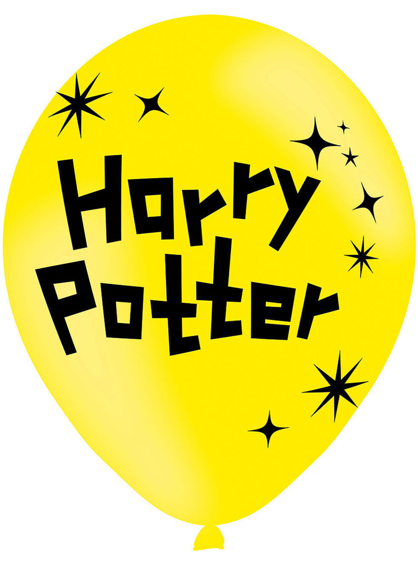 6 ballons Harry Potter variés (28 cm) - Lumos Collection