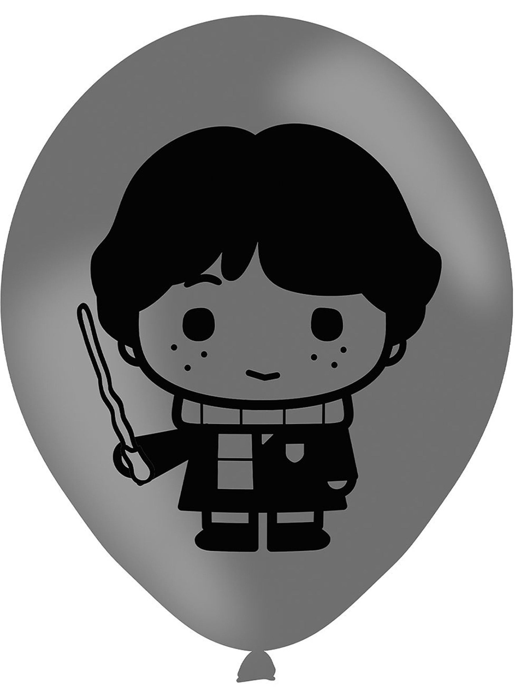 6 ballons Harry Potter variés (28 cm) - Lumos Collection