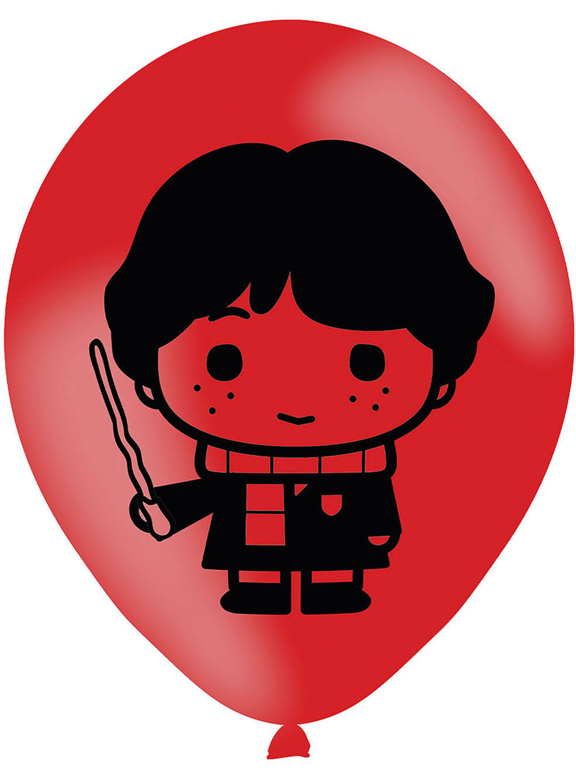 6 ballons Harry Potter variés (28 cm) - Lumos Collection