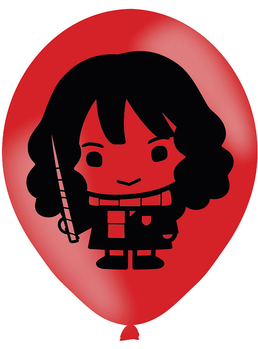 6 ballons Harry Potter variés (28 cm) - Lumos Collection