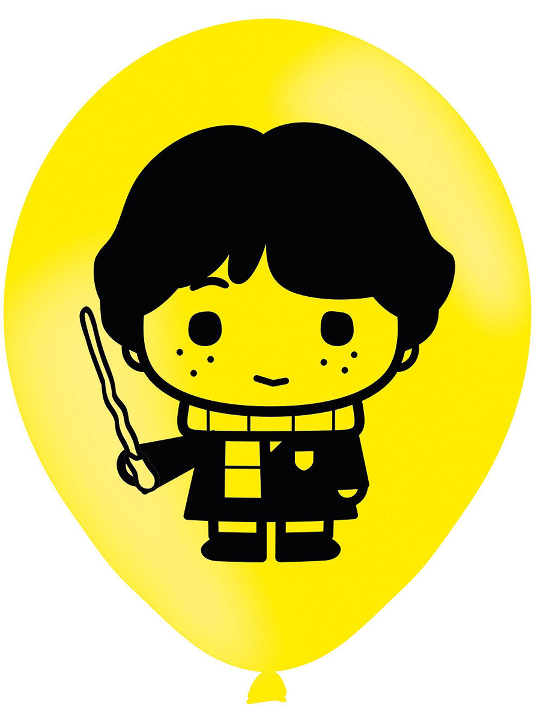 6 ballons Harry Potter variés (28 cm) - Lumos Collection