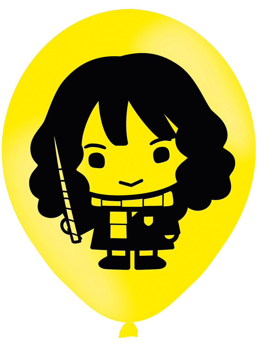 6 ballons Harry Potter variés (28 cm) - Lumos Collection