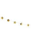Guirlande étoiles dorées (3,6 m)