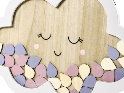 Livre d'or en forme de nuage - Baby Shower Party