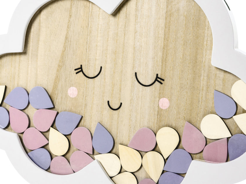 Livre d'or en forme de nuage - Baby Shower Party
