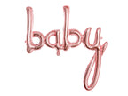 Ballon Baby rose gold (75 cm) - Baby Shower Party