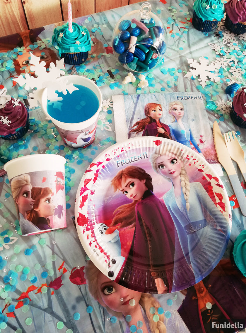 20 Serviettes en papier La Reine des neiges 2 (33 cm)