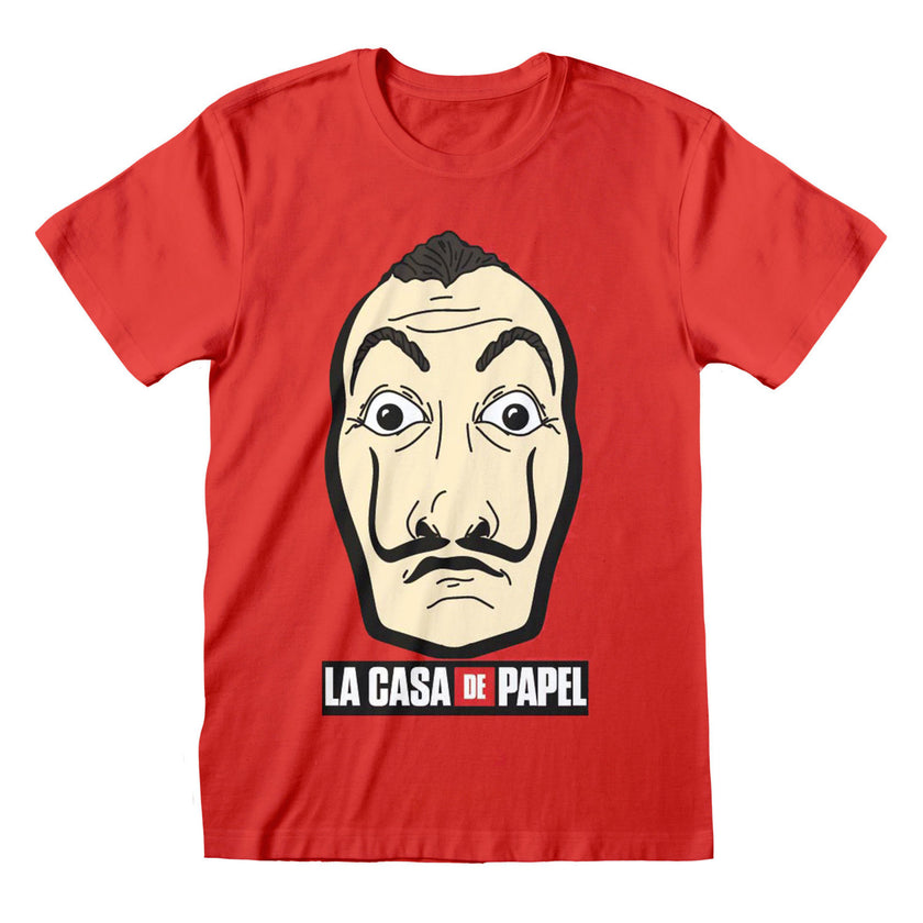 T-shirt La Casa de Papel rouge adulte