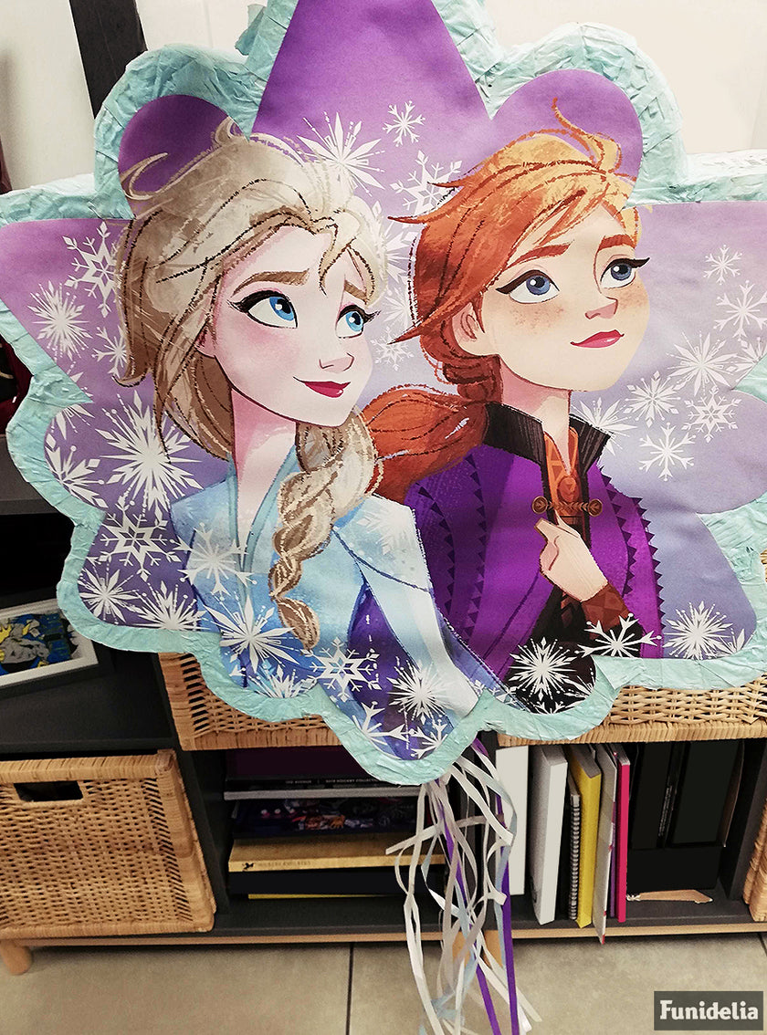 Pinata Elsa et Anna - La Reine des Neiges 2