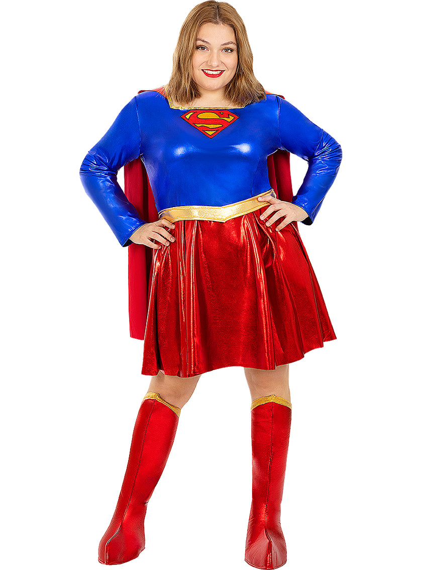 Déguisement de Supergirl sexy pour femme grande taille