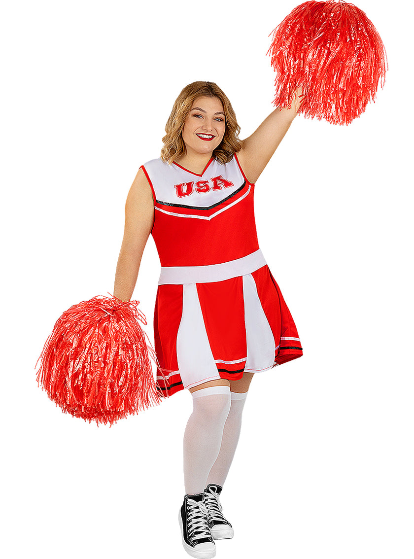 Déguisement pompom girl grande taille