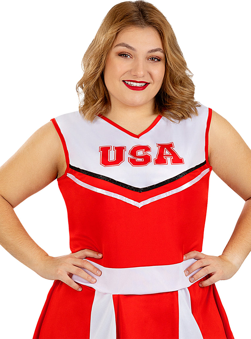 Déguisement pompom girl grande taille