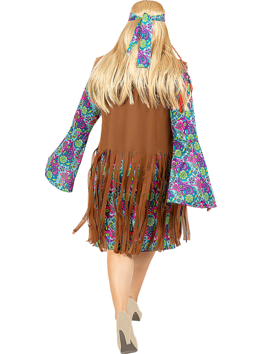 Déguisement hippie femme grande taille
