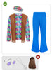 Déguisement hippie homme grande taille