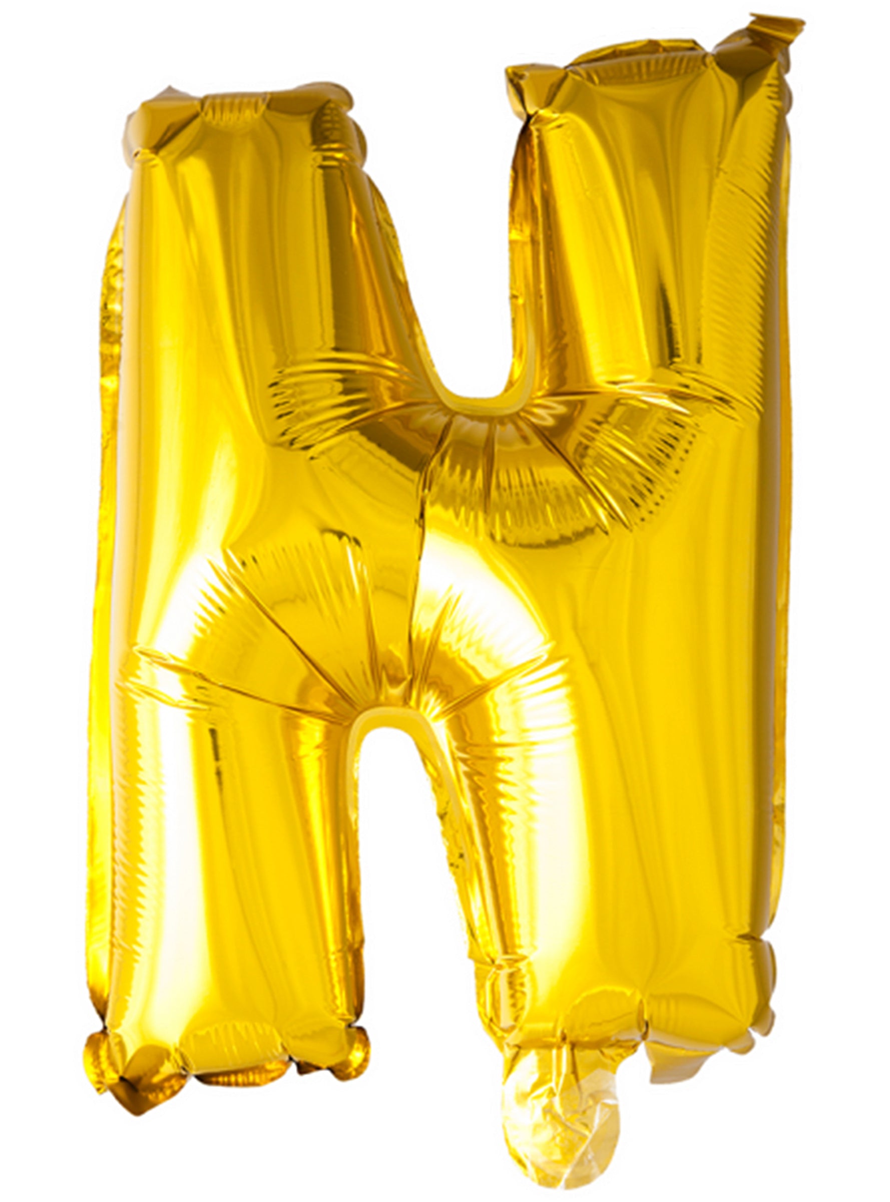 Ballon lettre N doré (102 cm)