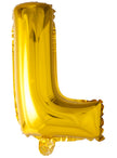 Ballon lettre L doré (102 cm)