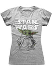 T-shirt Baby Yoda femme - The Mandalorian Star Wars
