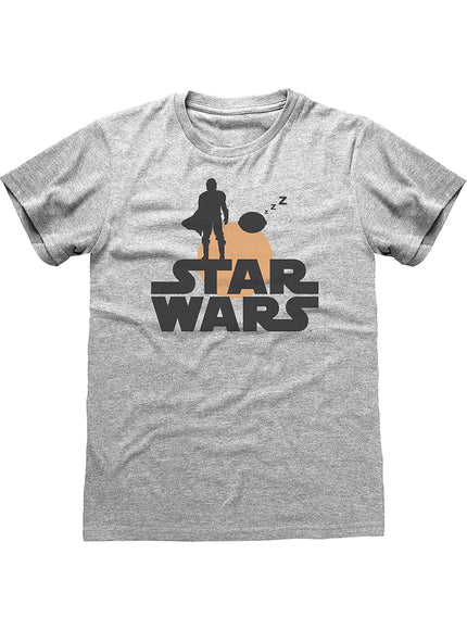 T-shirt The Mandalorian Star Wars rétro femme