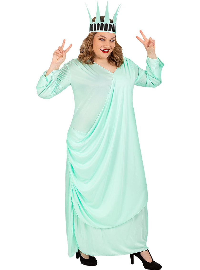 Déguisement statue de la liberté grande taille