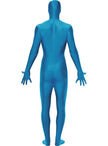 Déguisement seconde peau bleu adulte grande taille