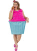 Déguisement cupcake femme grande taille