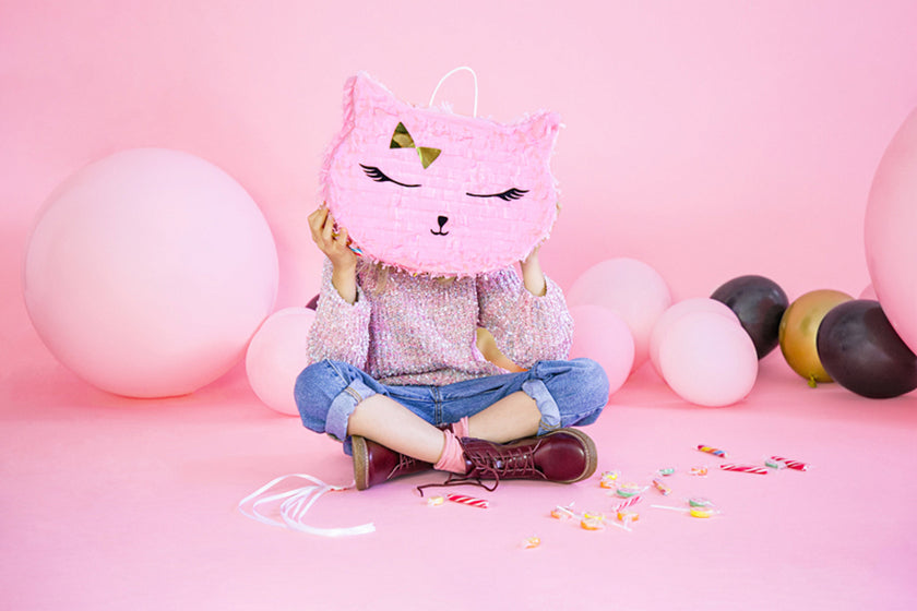 Pinata chat rose - Meow Party