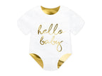 20 serviettes Hello Baby (16x16 cm) Baby Shower - Little Party