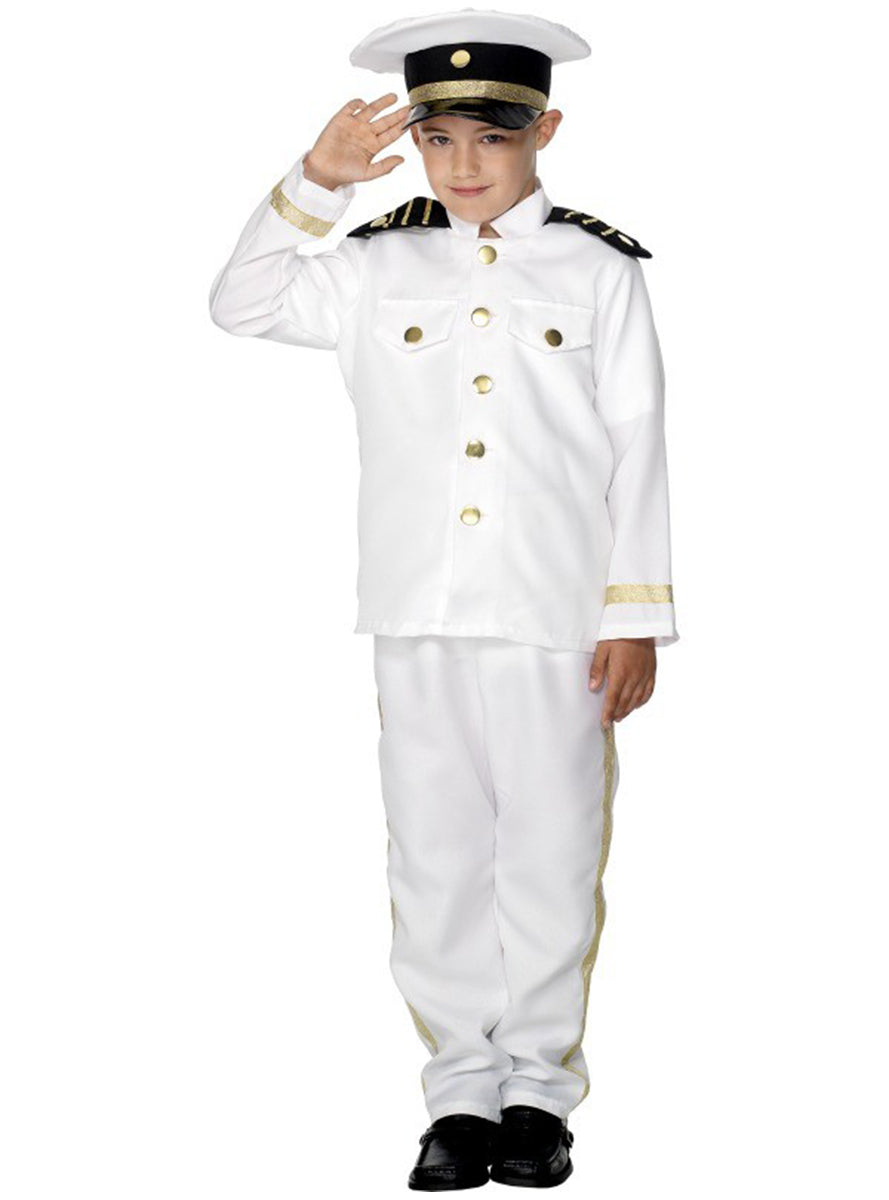 Déguisement de capitaine de la marine pour enfant