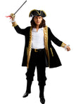 Déguisement pirate deluxe homme - Collection colonial
