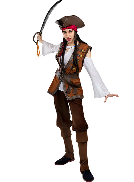 Déguisement pirate femme - Collection Caraïbe