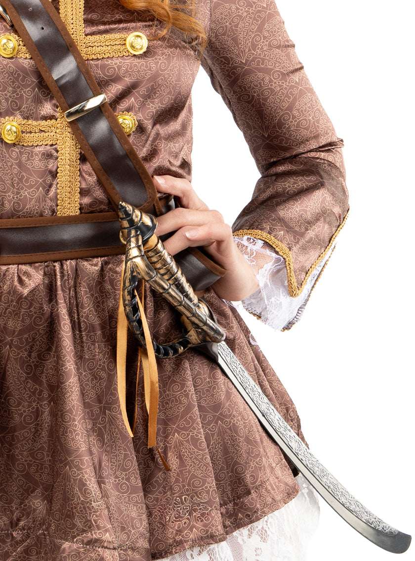 Déguisement pirate colonial femme