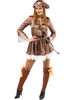 Déguisement pirate colonial femme
