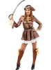 Déguisement pirate colonial femme