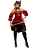 Déguisement pirate corsaire élégante femme