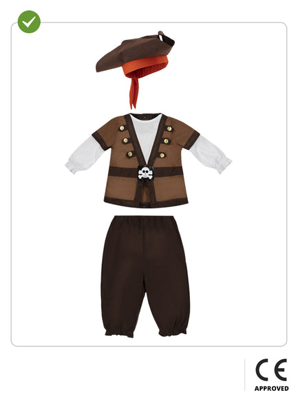 Déguisement pirate bébé - Collection Caraïbe