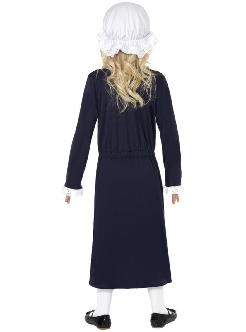 Déguisement humble jeune fille victorienne fille