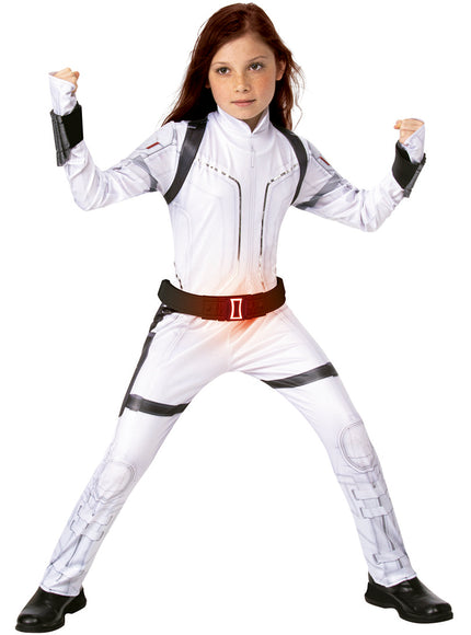 Déguisement Veuve Noire blanche fille