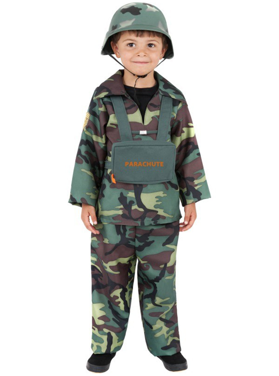 Déguisement militaire camouflage pour enfant