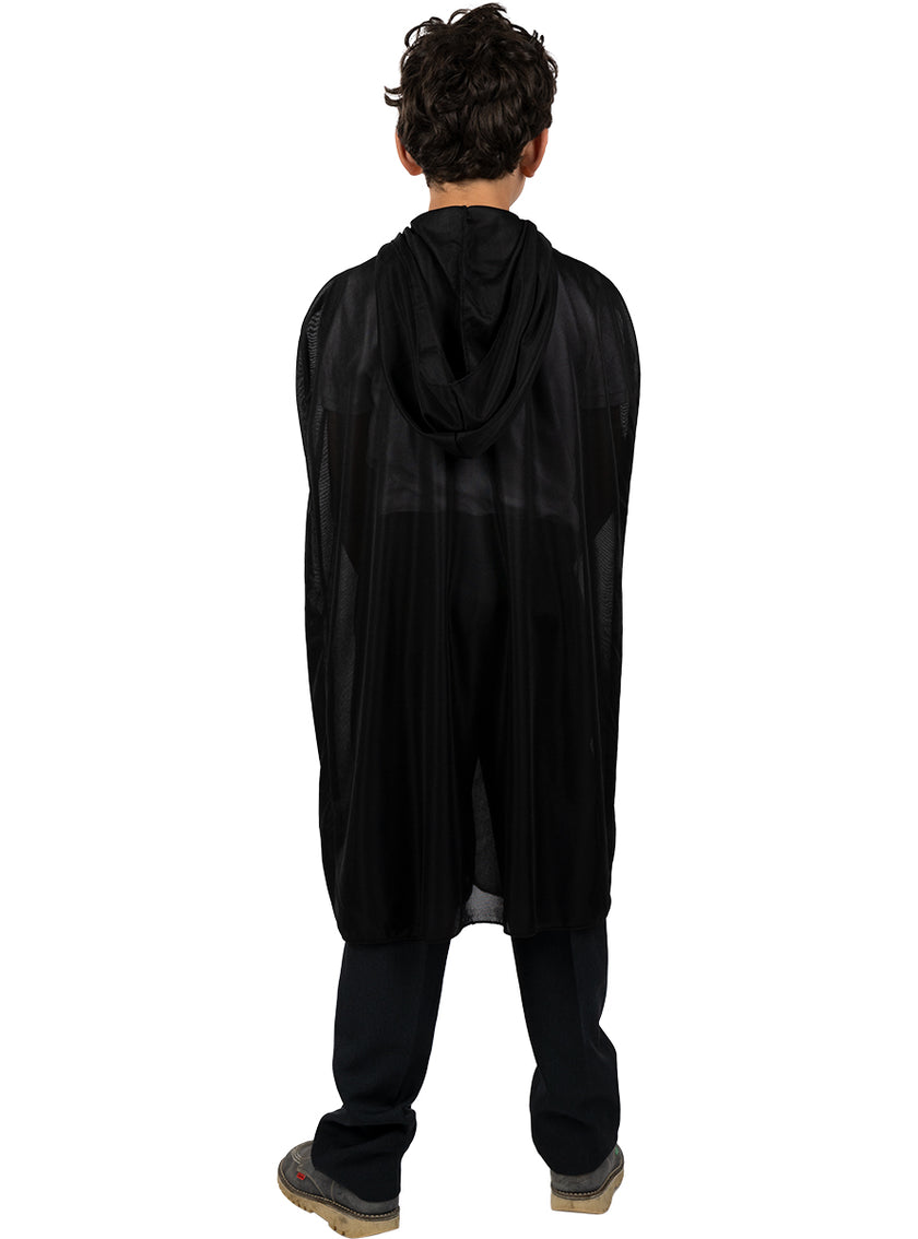 Grande cape noire enfant