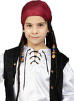 Bandana avec dreadlocks enfant