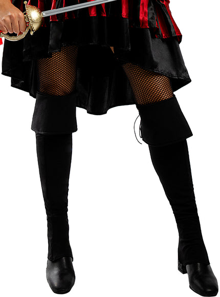 Surbottes hautes noires femme