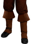 Surbottes pirate marron enfant