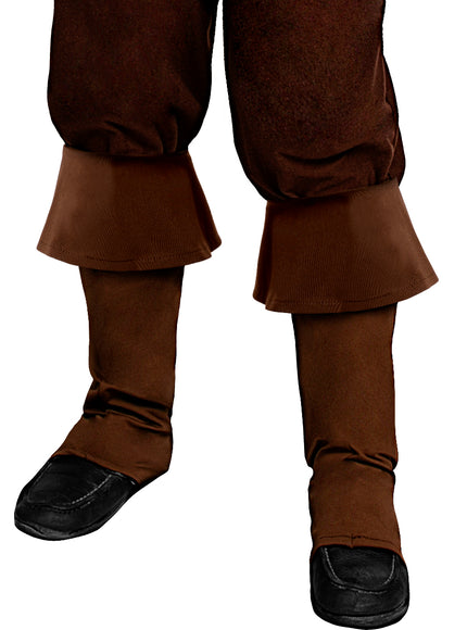 Surbottes pirate marron enfant