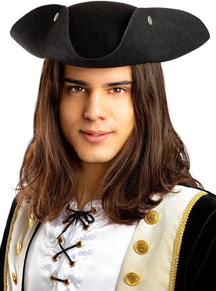 Chapeau pirate noir