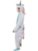 Déguisement licorne bleue onesie adulte