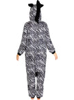 Déguisement zèbre onesie adulte