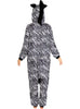 Déguisement zèbre onesie adulte
