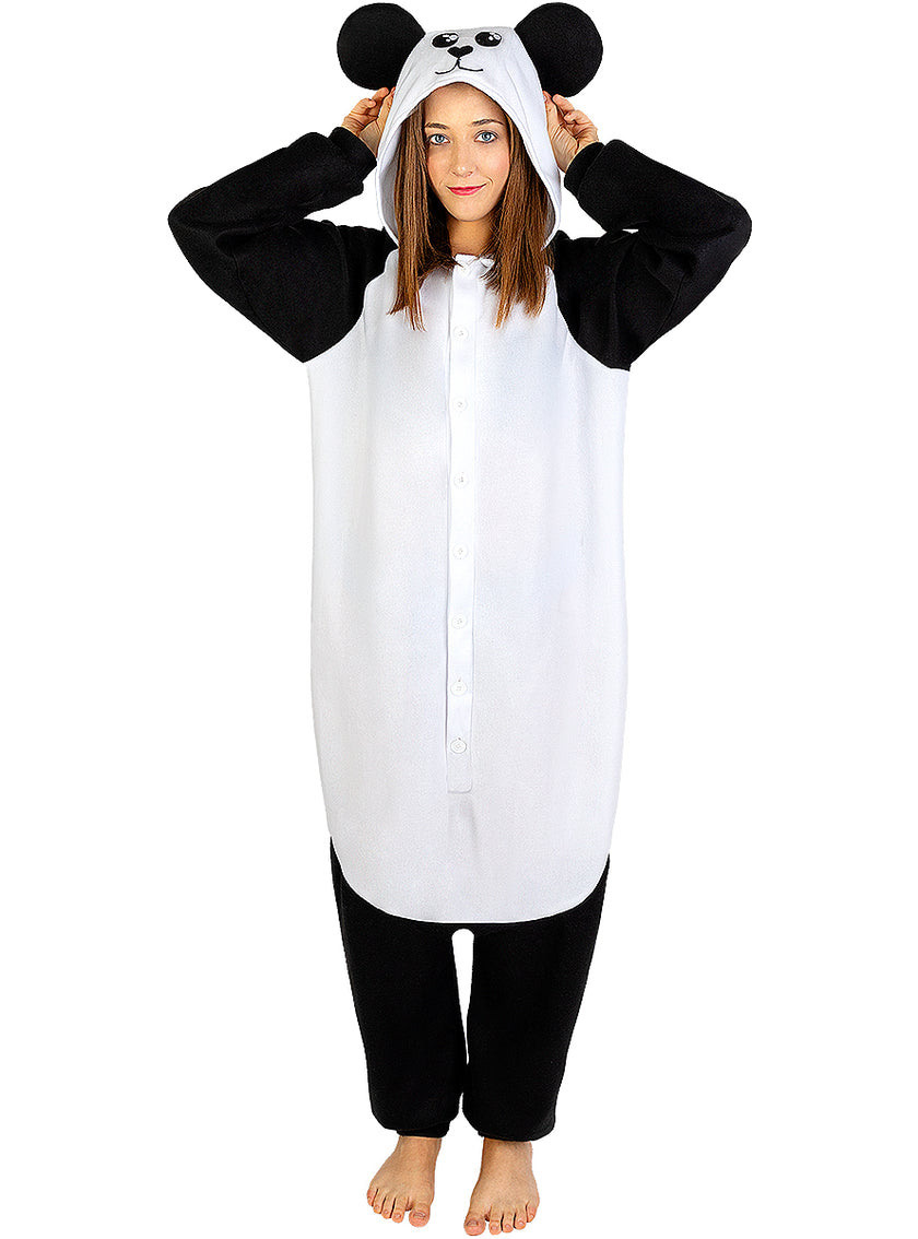 Déguisement panda onesie adulte