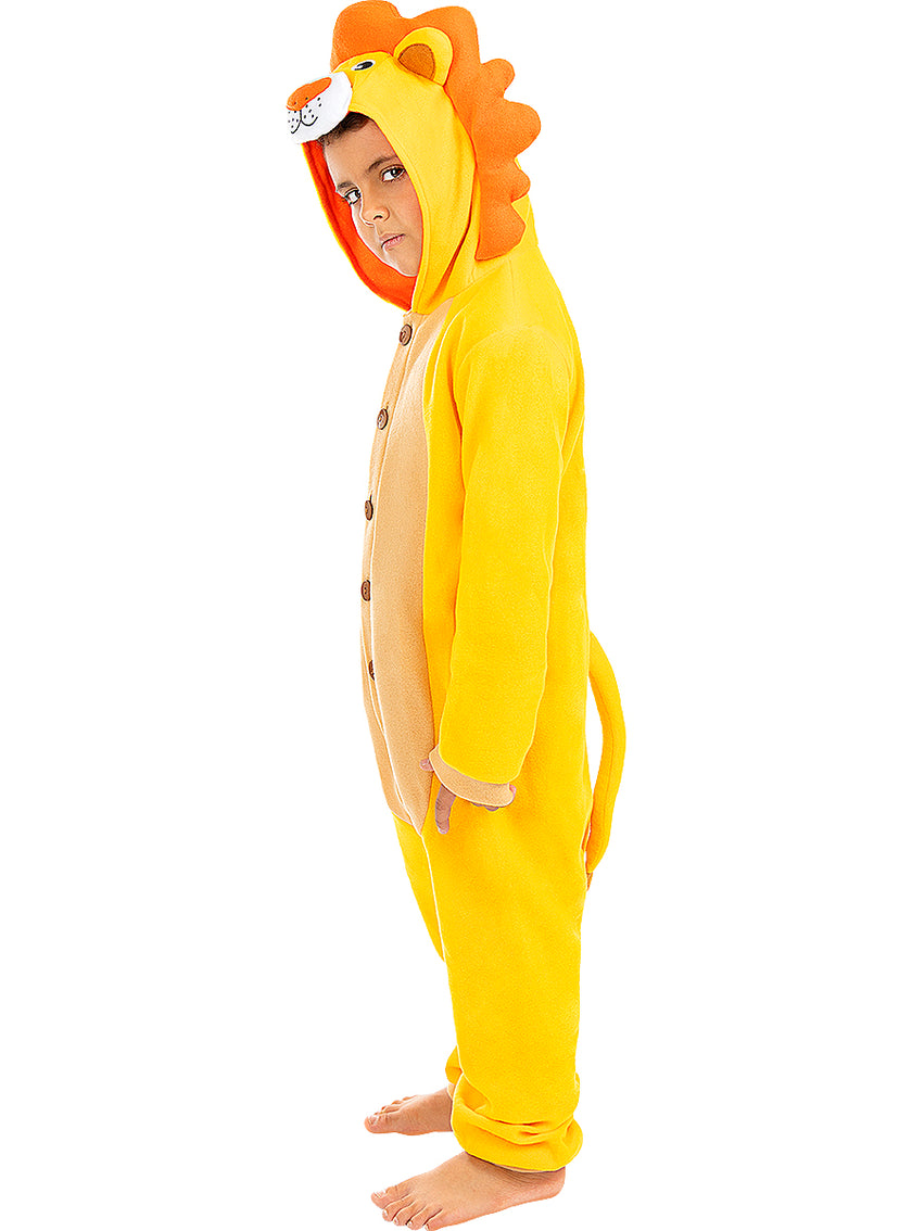 Déguisement lion onesie enfant