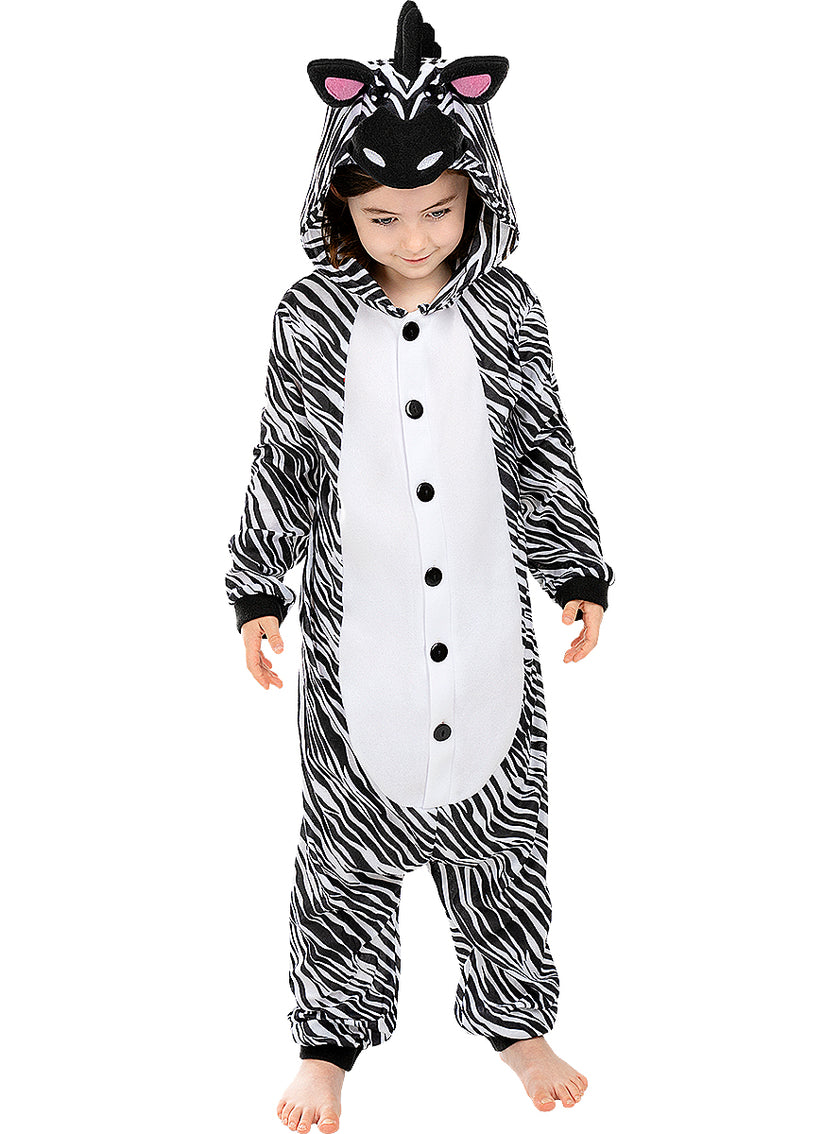 Déguisement zèbre onesie enfant